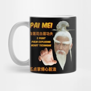 Pai Mei White Lotus Kung Fu Mug